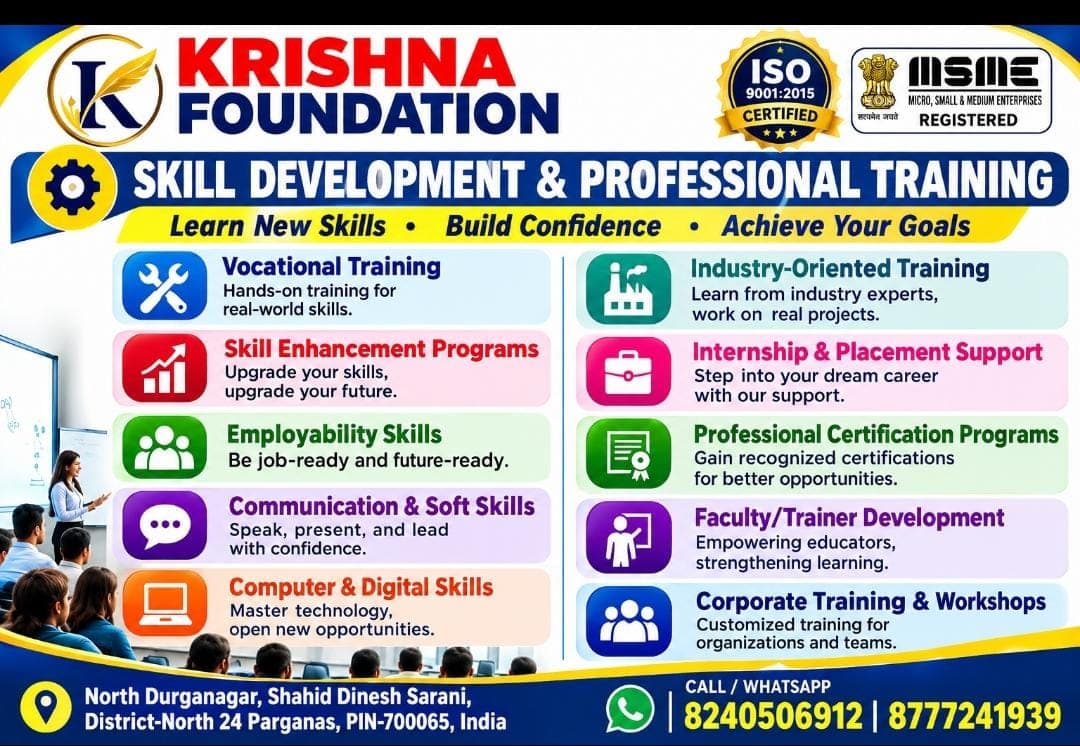 Skill Development and Professional Training Programs